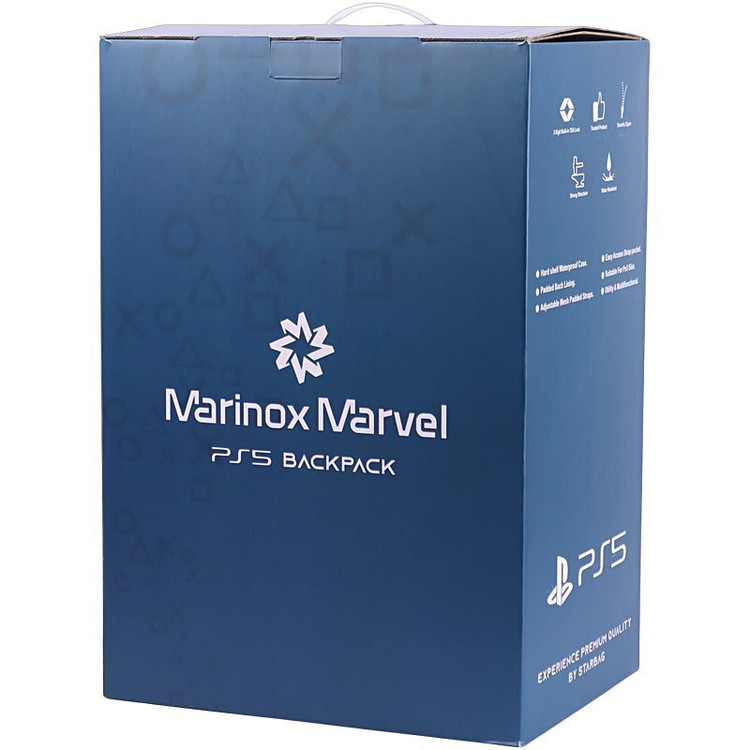 کیف حمل کنسول پلی استیشن 5 اسلیم مدل Marinox Marvel رنگ خاکستری