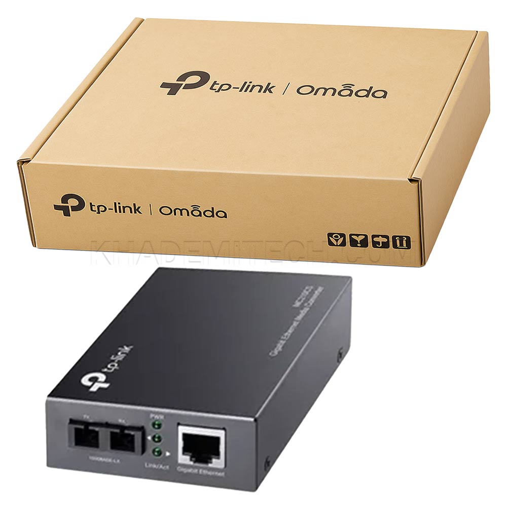 مبدل فیبر نوری تی پی لینک مدل TP-LINK MC210CS با گارانتی ۳۶ ماهه شرکتی پانا