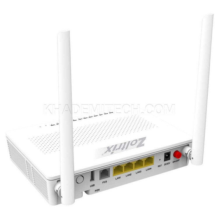 مودم فیبر نوری زولتریکس مدل ZOLTRIX ZG8191c با گارانتی ۳۶ ماهه