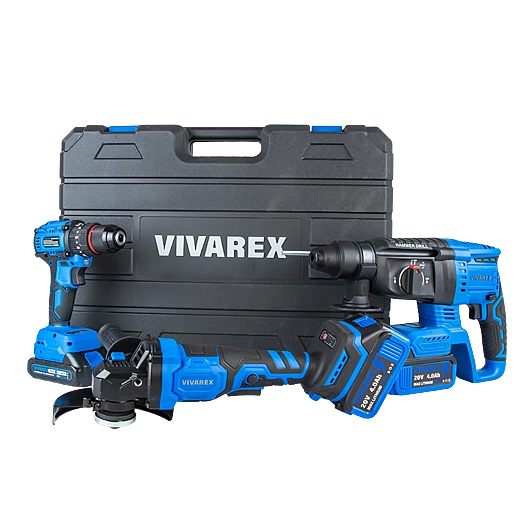 کیت سه عددی شارژی براشلس ویوارکس مدل VR2403-BCK (مجموعه ۳ عددی) با ۱۲ ماه گارانتی شرکتی ویوارکس